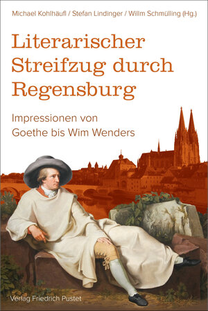 Buchcover Literarischer Streifzug durch Regensburg  | EAN 9783791733135 | ISBN 3-7917-3313-3 | ISBN 978-3-7917-3313-5