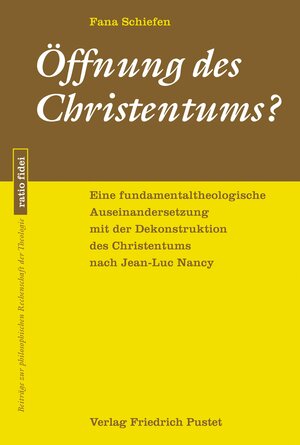 Buchcover Öffnung des Christentums? | Fana Schiefen | EAN 9783791771915 | ISBN 3-7917-7191-4 | ISBN 978-3-7917-7191-5