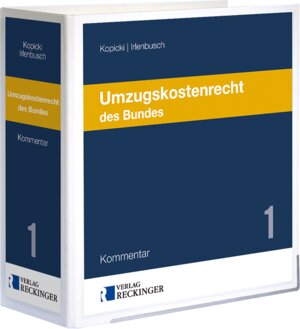 Buchcover Umzugskostenrecht des Bundes | Alfons Kopicki | EAN 9783792201541 | ISBN 3-7922-0154-2 | ISBN 978-3-7922-0154-1