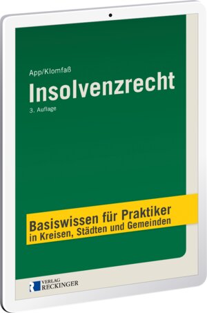 Buchcover Insolvenzrecht – Digital | Michael App | EAN 9783792201800 | ISBN 3-7922-0180-1 | ISBN 978-3-7922-0180-0