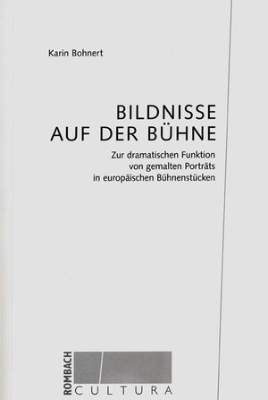Buchcover Bildnisse auf der Bühne | Karin Bohnert | EAN 9783793093398 | ISBN 3-7930-9339-5 | ISBN 978-3-7930-9339-8