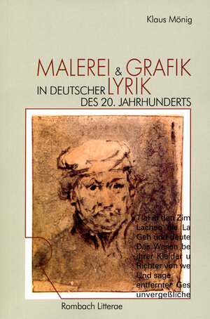 Buchcover Malerei und Grafik in deutscher Lyrik des 20. Jahrhunderts | Klaus Mönig | EAN 9783793093428 | ISBN 3-7930-9342-5 | ISBN 978-3-7930-9342-8