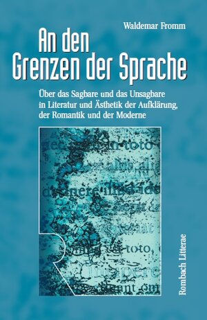 Buchcover An den Grenzen der Sprache | Waldemar Fromm | EAN 9783793094128 | ISBN 3-7930-9412-X | ISBN 978-3-7930-9412-8