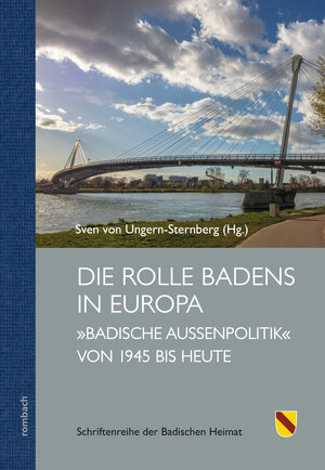 Buchcover Die Rolle Badens in Europa  | EAN 9783793099796 | ISBN 3-7930-9979-2 | ISBN 978-3-7930-9979-6