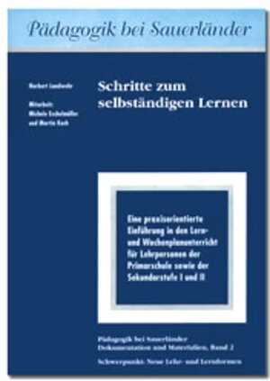 Buchcover Schritte zum selbständigen Lernen | Norbert Landwehr | EAN 9783794141944 | ISBN 3-7941-4194-6 | ISBN 978-3-7941-4194-4