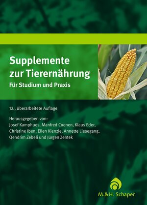 Buchcover Supplemente zur Tierernährung für Studium und Praxis  | EAN 9783794402410 | ISBN 3-7944-0241-3 | ISBN 978-3-7944-0241-0