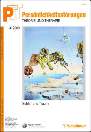 Buchcover Persönlichkeitsstörungen PTT / Schlaf und Traum  | EAN 9783794527144 | ISBN 3-7945-2714-3 | ISBN 978-3-7945-2714-4