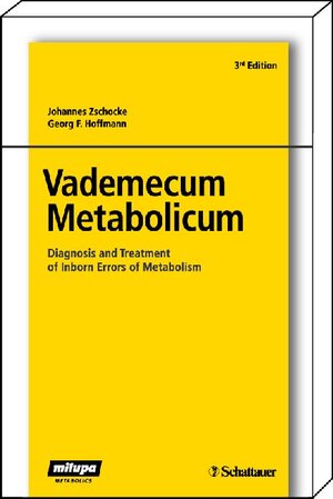 Buchcover Vademecum Metabolicum | Johannes Zschocke | EAN 9783794528165 | ISBN 3-7945-2816-6 | ISBN 978-3-7945-2816-5