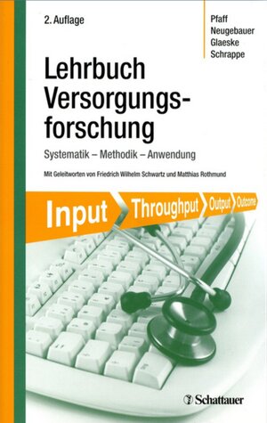 Buchcover Lehrbuch Versorgungsforschung  | EAN 9783794532360 | ISBN 3-7945-3236-8 | ISBN 978-3-7945-3236-0