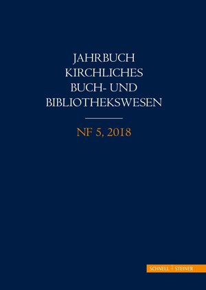 Buchcover Jahrbuch kirchliches Buch- und Bibliothekswesen  | EAN 9783795436858 | ISBN 3-7954-3685-0 | ISBN 978-3-7954-3685-8