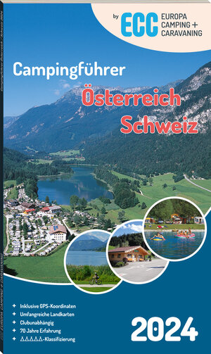 Buchcover ECC Campingführer Österreich / Schweiz 2024  | EAN 9783795603656 | ISBN 3-7956-0365-X | ISBN 978-3-7956-0365-6