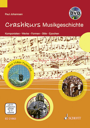 Buchcover Crashkurs Musikgeschichte | Paul Johannsen | EAN 9783795708580 | ISBN 3-7957-0858-3 | ISBN 978-3-7957-0858-0