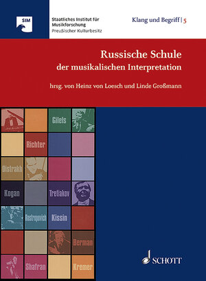 Buchcover Russische Schule der musikalischen Interpretation  | EAN 9783795709419 | ISBN 3-7957-0941-5 | ISBN 978-3-7957-0941-9