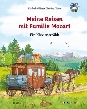 Buchcover Meine Reisen mit Familie Mozart | Elisabeth Volkers | EAN 9783795710941 | ISBN 3-7957-1094-4 | ISBN 978-3-7957-1094-1