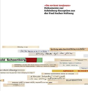 Buchcover "On revient toujours". Dokumente zur Schönberg-Rezeption aus der Paul Sacher Stiftung  | EAN 9783795712020 | ISBN 3-7957-1202-5 | ISBN 978-3-7957-1202-0