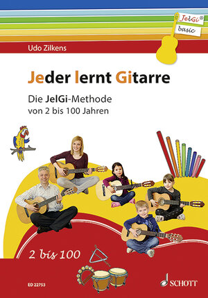 Buchcover Jeder lernt Gitarre | Udo Zilkens | EAN 9783795712068 | ISBN 3-7957-1206-8 | ISBN 978-3-7957-1206-8