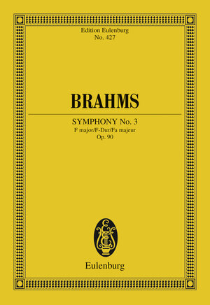 Buchcover Symphony No. 3 F major | Johannes Brahms | EAN 9783795713713 | ISBN 3-7957-1371-4 | ISBN 978-3-7957-1371-3