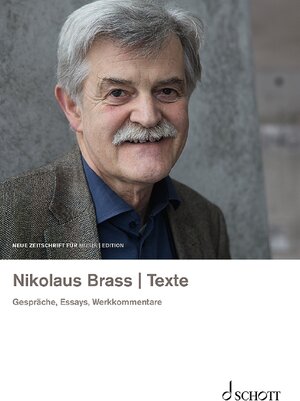 Buchcover Nikolaus Brass – Texte | Nikolaus Brass | EAN 9783795719494 | ISBN 3-7957-1949-6 | ISBN 978-3-7957-1949-4