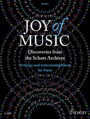 Buchcover Joy of Music – Entdeckungen aus dem Verlagsarchiv Schott  | EAN 9783795719845 | ISBN 3-7957-1984-4 | ISBN 978-3-7957-1984-5