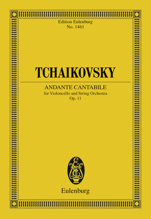 Buchcover Andante Cantabile B major | Pyotr Ilyich Tchaikovsky | EAN 9783795721206 | ISBN 3-7957-2120-2 | ISBN 978-3-7957-2120-6