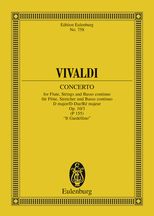 Buchcover Concerto D major | Antonio Vivaldi | EAN 9783795721503 | ISBN 3-7957-2150-4 | ISBN 978-3-7957-2150-3