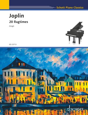 Buchcover 20 Ragtimes | Scott Joplin | EAN 9783795724054 | ISBN 3-7957-2405-8 | ISBN 978-3-7957-2405-4