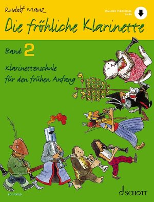 Buchcover Die fröhliche Klarinette | Rudolf Mauz | EAN 9783795724252 | ISBN 3-7957-2425-2 | ISBN 978-3-7957-2425-2