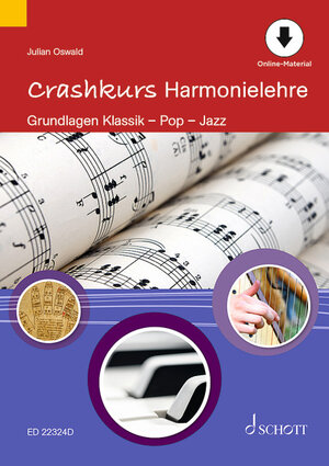 Buchcover Crashkurs Harmonielehre | Julian Oswald | EAN 9783795726997 | ISBN 3-7957-2699-9 | ISBN 978-3-7957-2699-7