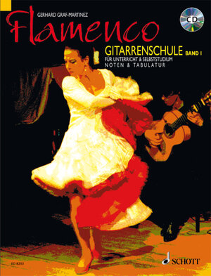 Flamenco Gitarrenschule. Bd.1, mit Audio-CD