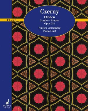 Etüden: op. 751. Klavier 4-händig. (Schott Piano Classics)