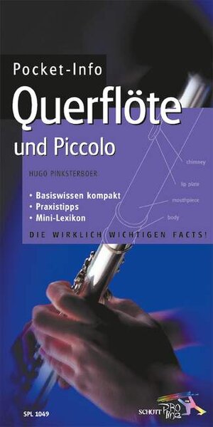 Buchcover Pocket-Info Querflöte und Piccolo | Hugo Pinksterboer | EAN 9783795755348 | ISBN 3-7957-5534-4 | ISBN 978-3-7957-5534-8