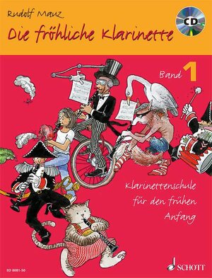 Die fröhliche Klarinette. Band 1. mit CD