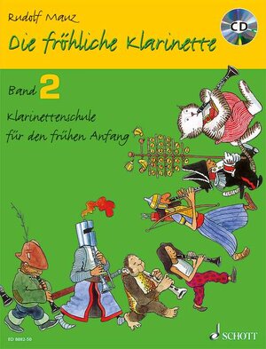 Die fröhliche Klarinette. Band 2. mit CD