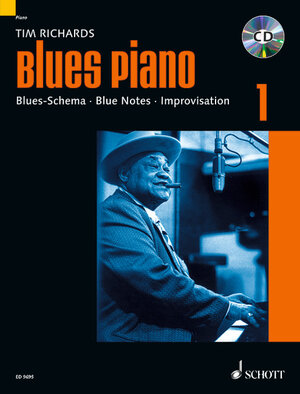 Blues Piano: Blues-Schema - Blue Notes - Improvisation. Band 1. Klavier. Ausgabe mit CD.