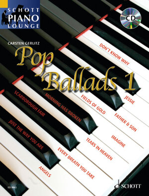 Pop Ballads: 16 bekannte Pop-Balladen. Band 1. Klavier. Ausgabe mit CD.: 16 bekannte Pop-Balladen incl. CD (Schott Piano Lounge)