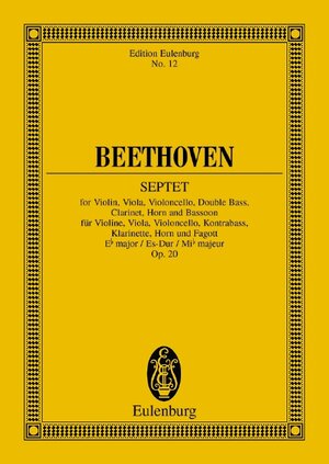 Buchcover Septett Es-Dur  | EAN 9783795766481 | ISBN 3-7957-6648-6 | ISBN 978-3-7957-6648-1