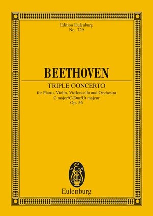 Buchcover Tripel-Konzert C-Dur  | EAN 9783795766887 | ISBN 3-7957-6688-5 | ISBN 978-3-7957-6688-7