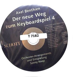 Buchcover Der neue Weg zum Keyboardspiel | Axel Benthien | EAN 9783795776039 | ISBN 3-7957-7603-1 | ISBN 978-3-7957-7603-9