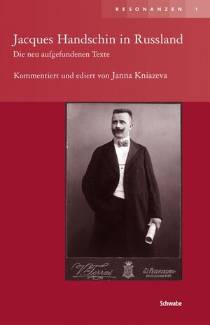 Buchcover Jacques Handschin in Russland  | EAN 9783796526596 | ISBN 3-7965-2659-4 | ISBN 978-3-7965-2659-6