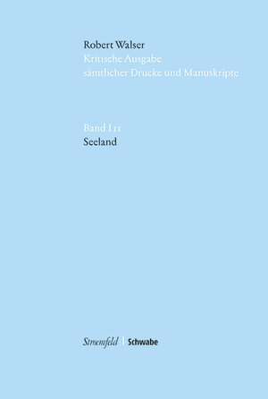 Buchcover Seeland | Robert Walser | EAN 9783796537042 | ISBN 3-7965-3704-9 | ISBN 978-3-7965-3704-2
