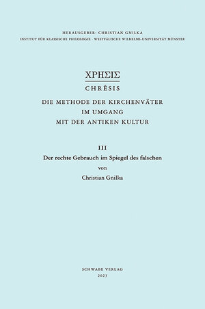 Buchcover Der rechte Gebrauch im Spiegel des falschen | Christian Gnilka | EAN 9783796547508 | ISBN 3-7965-4750-8 | ISBN 978-3-7965-4750-8