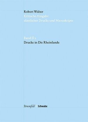 Buchcover Drucke in Die Rheinlande | Robert Walser | EAN 9783796548277 | ISBN 3-7965-4827-X | ISBN 978-3-7965-4827-7