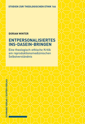 Buchcover Entpersonalisiertes Ins-Dasein-Bringen | Dorian Winter | EAN 9783796549212 | ISBN 3-7965-4921-7 | ISBN 978-3-7965-4921-2