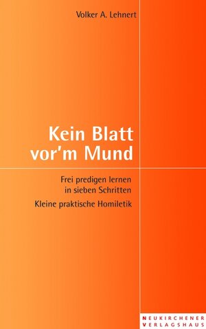 Buchcover Kein Blatt vor'm Mund | Volker A Lehnert | EAN 9783797501462 | ISBN 3-7975-0146-3 | ISBN 978-3-7975-0146-2