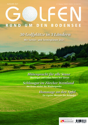 Buchcover Golfen rund um den Bodensee 2021  | EAN 9783797707666 | ISBN 3-7977-0766-5 | ISBN 978-3-7977-0766-6