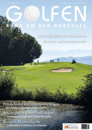 Buchcover Golfen rund um den Bodensee 2023  | EAN 9783797707840 | ISBN 3-7977-0784-3 | ISBN 978-3-7977-0784-0