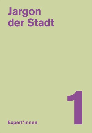 Buchcover Jargon der Stadt | Andreas Galling-Stiehler | EAN 9783798330504 | ISBN 3-7983-3050-6 | ISBN 978-3-7983-3050-4