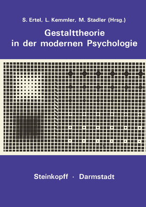 Buchcover Gestalttheorie in der Modernen Psychologie  | EAN 9783798504004 | ISBN 3-7985-0400-8 | ISBN 978-3-7985-0400-4