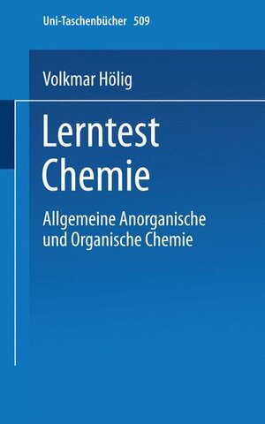 Buchcover Lerntest Chemie | V. Hölig | EAN 9783798504288 | ISBN 3-7985-0428-8 | ISBN 978-3-7985-0428-8