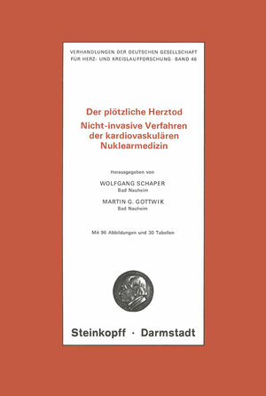 Buchcover Der Plötzliche Herztod | Wolfgang Schaper | EAN 9783798505872 | ISBN 3-7985-0587-X | ISBN 978-3-7985-0587-2